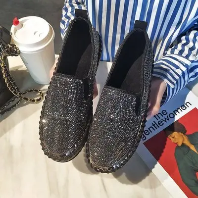 Женские тонкие туфли на плоской подошве коллекция 2019 года сезон весна Новинка повседневная обувь для отдыха