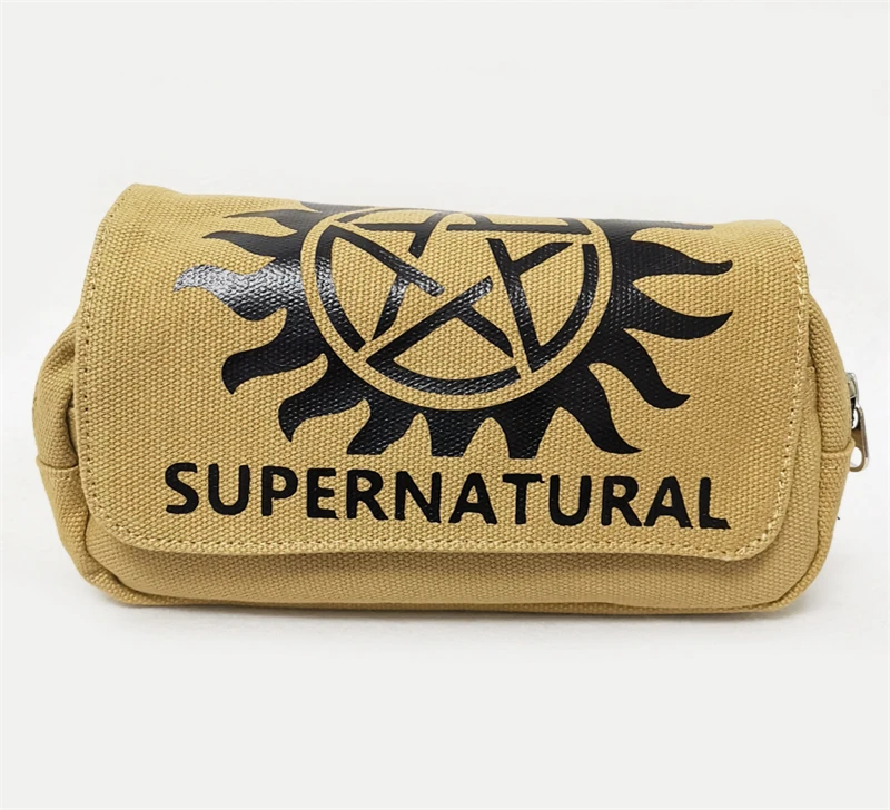 Американский ТВ сериал сверхнатуральный детский чехол карандаш школьные