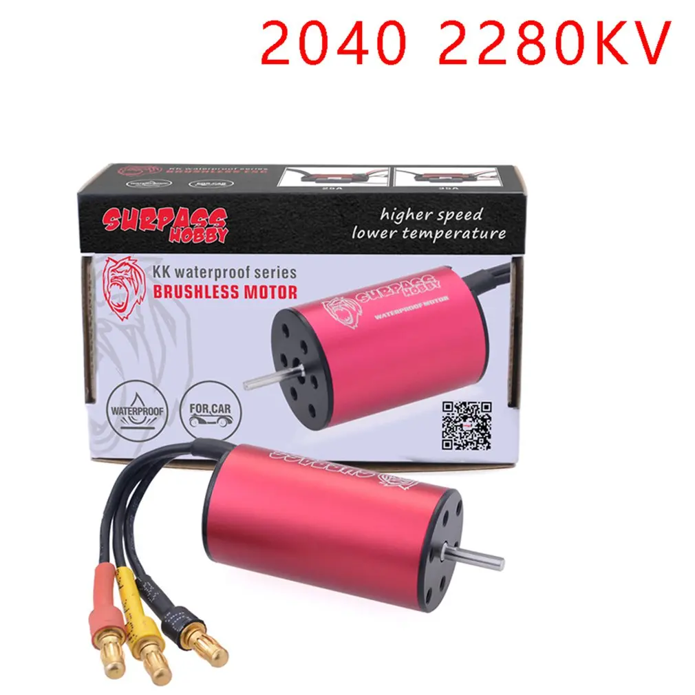 Новый 2 0 мм 2430 5800KV 6300KV 8200KV Водонепроницаемый бесщеточный двигатель для RC 1/16 1/18