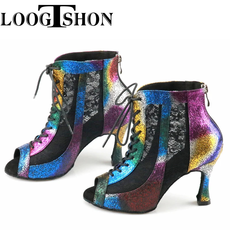 Loogtshon 2021 New style latin dance shoes dance shoes for women latin dance boots sansha shoes Jazz shoe salsa dance shoes