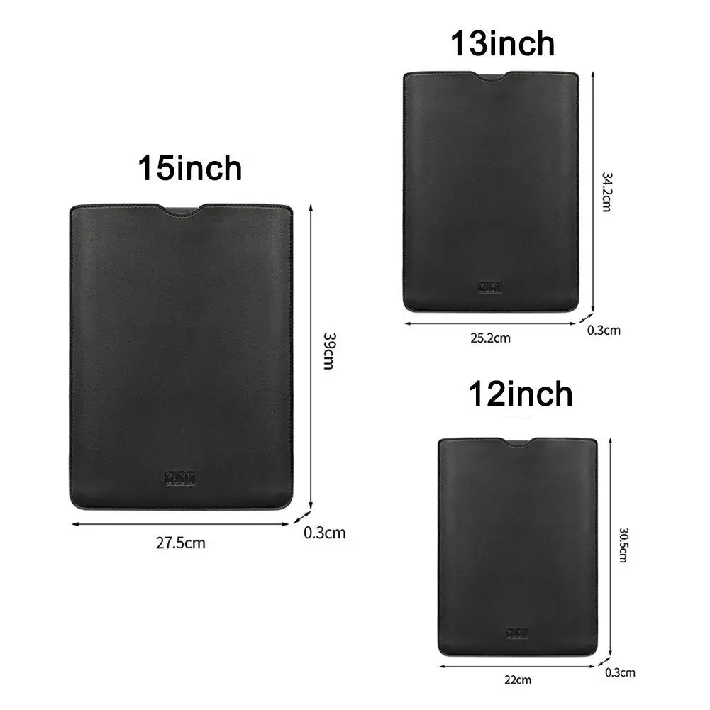 

Laptop Sleeve Case PU Bag For Macbook Air Pro Retina Inch Matebook 13 Notebook For XiaoMi 16 15 For Huawei 13.3 Cover Shell V2W0