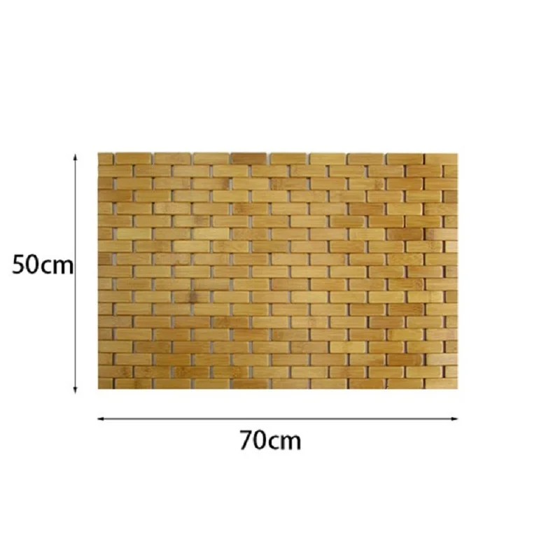 bathroom rug bath mat for teak wood bath mat feet shower floor natural bamboo non slip free global shipping