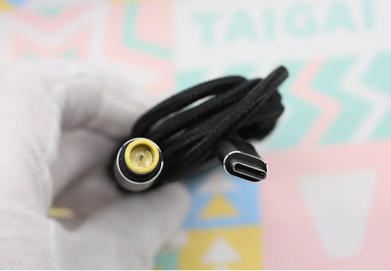 Переходник с USB C на разъем 7 9*5 5 мм адаптер питания постоянного тока PD зарядный