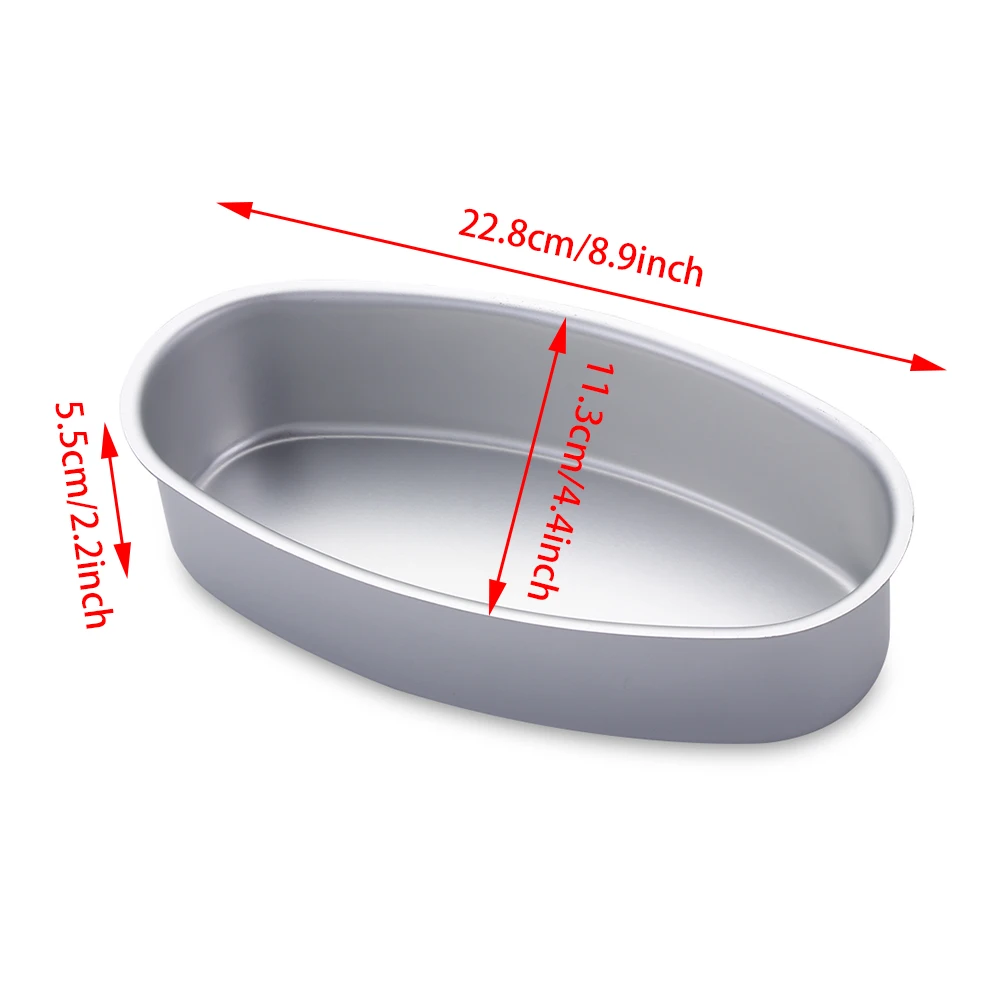 Овальная форма для чизкейка хлеба антипригарная алюминиевая выпечки подходит
