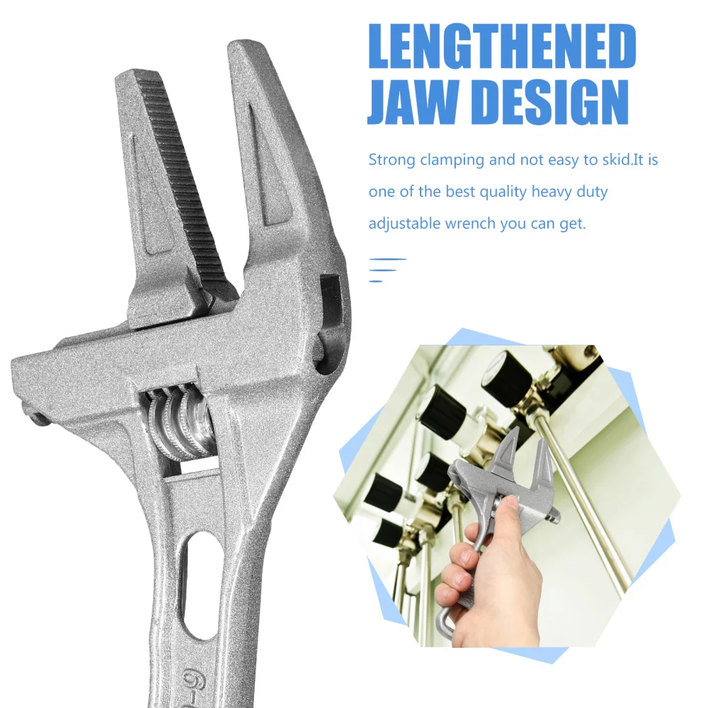 

2pcs Multi-functional Wrench Tool Water Pipe Spanner Maintenance Tool