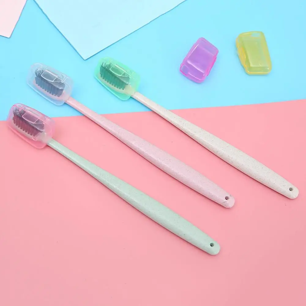 

5 Pcs Japanese-Style Transparent Portable Toothbrush Head Cover Protective Cover Travel Hiking Camping Cleaning Brush Protection