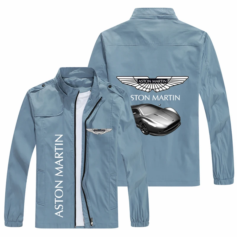 Новинка 2021 демисезонный Мужской свитшот Aston Martin с логотипом автомобиля