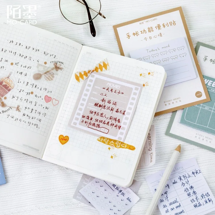 1 шт. сделай сам блокнот для заметок на руку креативная новинка стикеры