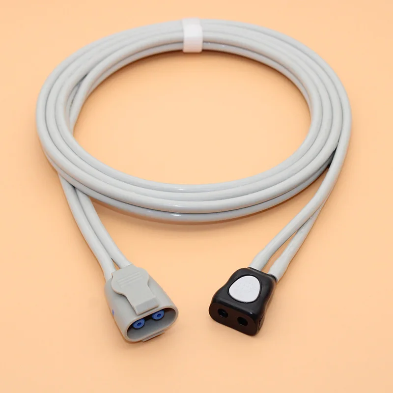 Compatible with GE-Marquette Dinamap MPS/PRO/Compact Monitor,NIBP Blood Pressure Cuff Air Hose Dual Channel TPU Extension Tube