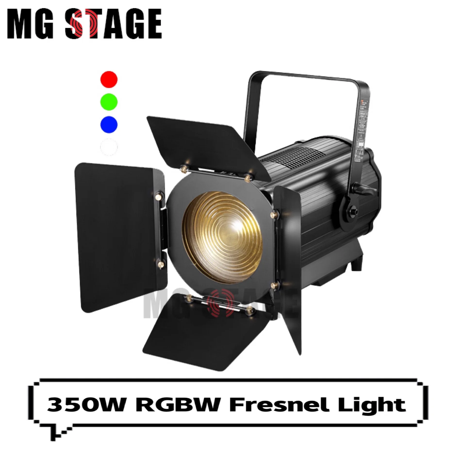 350 Вт RGBW 4 в 1 светодиодный прожсветильник Тор с френелем и зумом для студийного