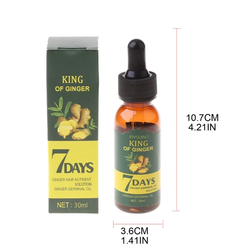 

Hair Growth Serum Treatment Ginger Germinal Essential Oil Anti Hair Loss