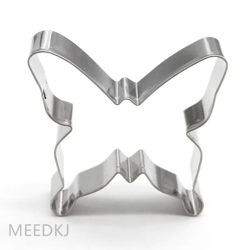 5 шт./компл. печенья бабочка резец плунжера пресс-форма для выпечки инструмент