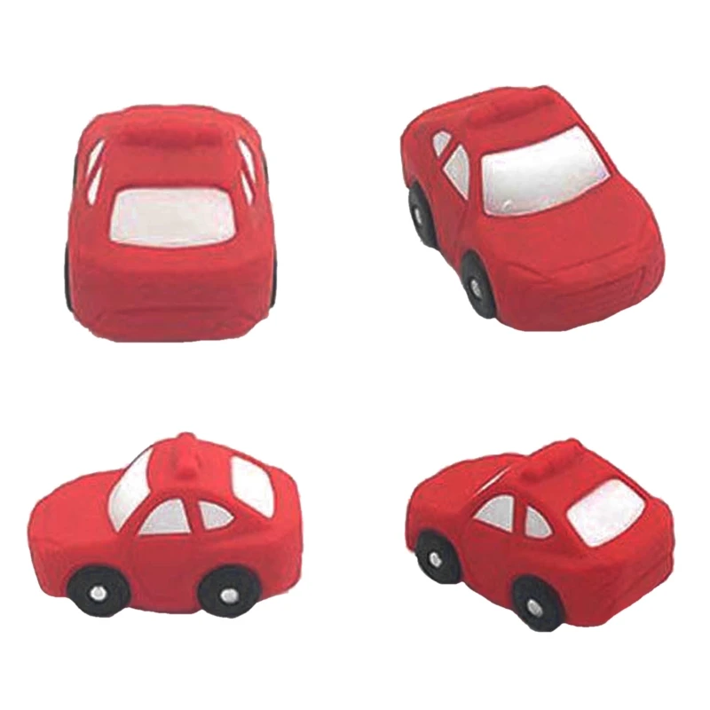 

6pcs/set Simulation Mini Car Boat Baby Bath Touch-sensitive LED Light-up Toy 634F