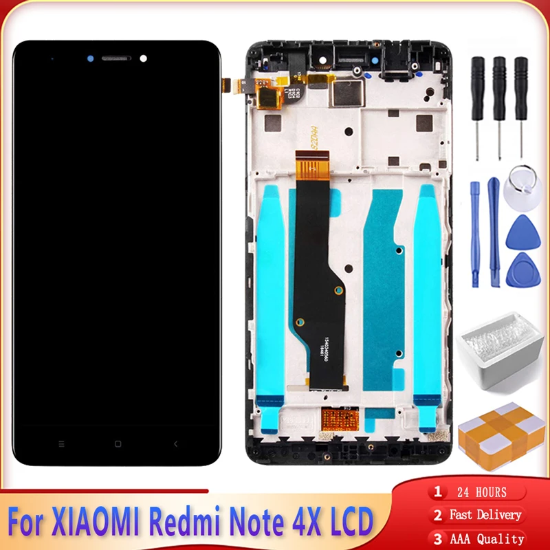 5 &quotдля Redmi версия 4 Глобальный ЖК дисплей сенсорный экран дигитайзер сборка