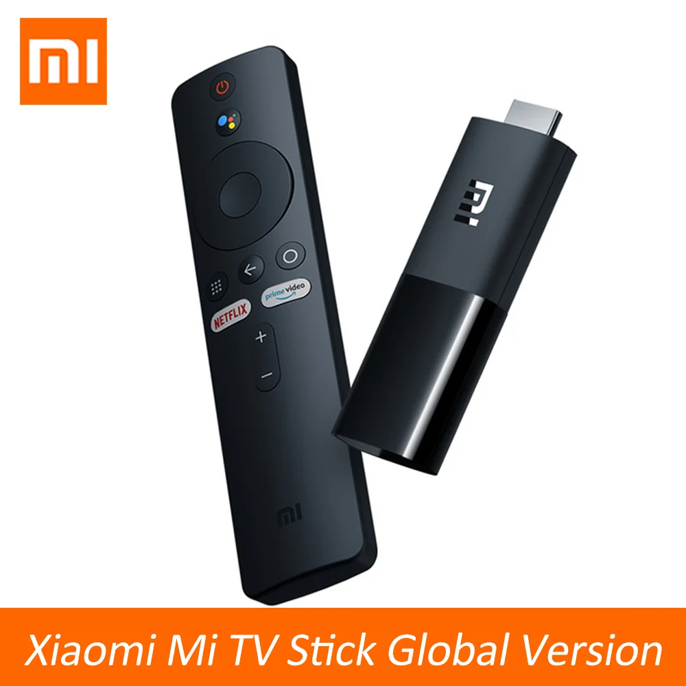 

Original Xiaomi Mi TV Stick Global Version Android TV 9.0 1+8GB Quad Core 1080P HD Google Assistant Netflix Smart TV Stick