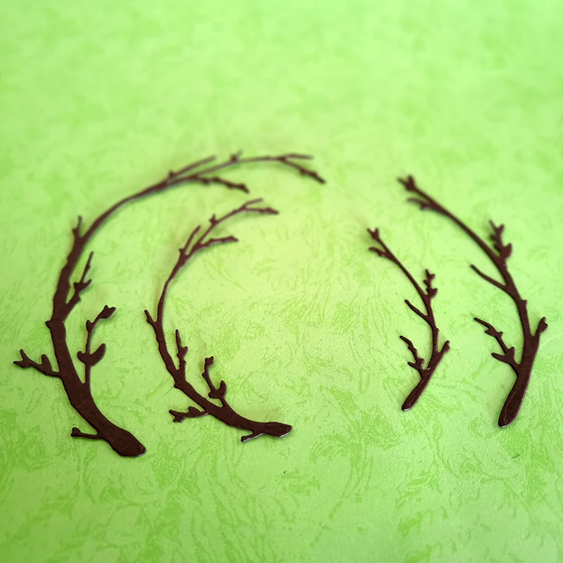 

Willow Branch Metal Cutting Dies New 2019 Tree Crafts Die Cuts decoration for Scrapbooking DIY Book photo album Paper Cards Tool