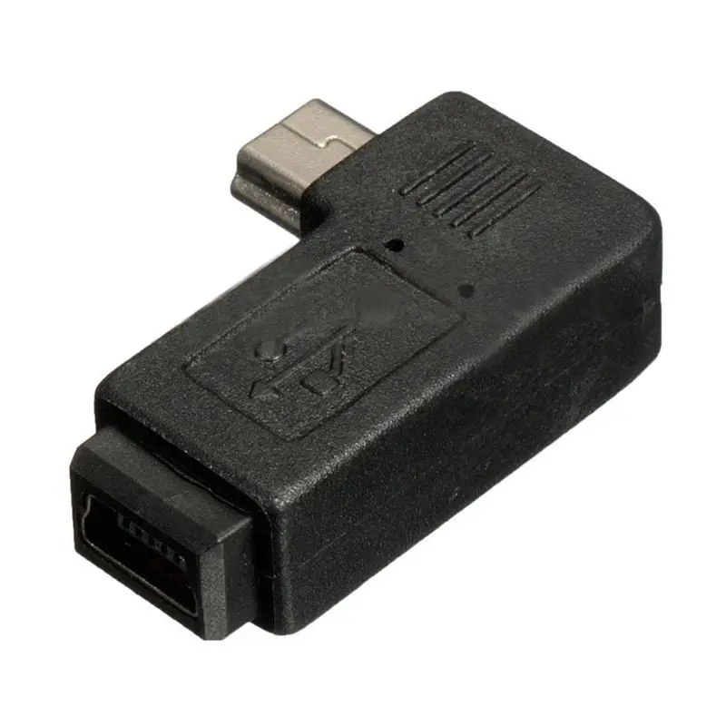 Мини USB Buchse Male auf Micro-USB Stecker 2 0 Женский Winkel адаптер 90 градусов ссылки | Компьютеры и