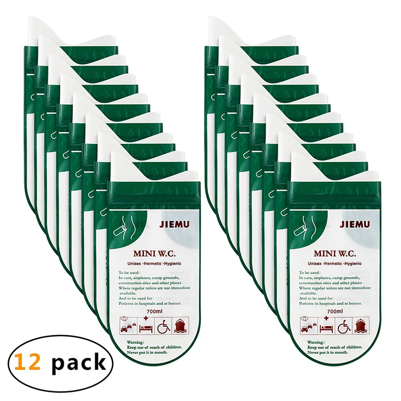 

Новинка 700 мл аварийный портативный автомобильный мешок для мочи мешки для рвоты мобильные мини туалеты удобный унисекс одноразовый писсуа...