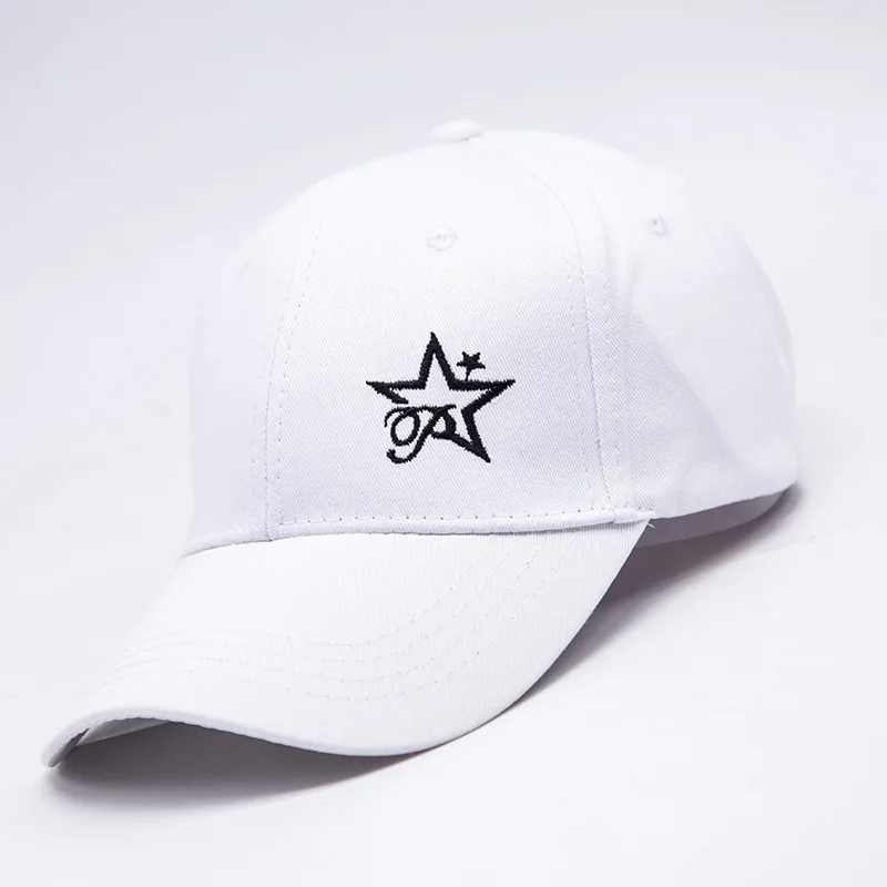 Бейсболка унисекс хлопковая черно-белая регулируемая в стиле хип-хоп |