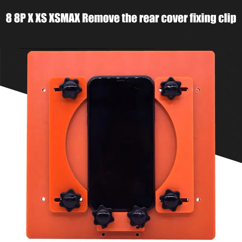 Back Cover Disassembling Clamping Holder for IPhone 8 Plus X XR XS MAX 11 Pro 12 Screen Glass Removing Phone Fixture Repair Tool