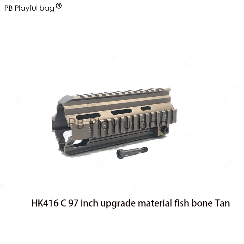 Открытый diy гель мяч пистолет игрушка HK416 корпус расширенное издание Модифицированная капроновая оболочка захватывающей волновой коробки 2,5 поколения LDT OD86 - Цвет: 1PCS