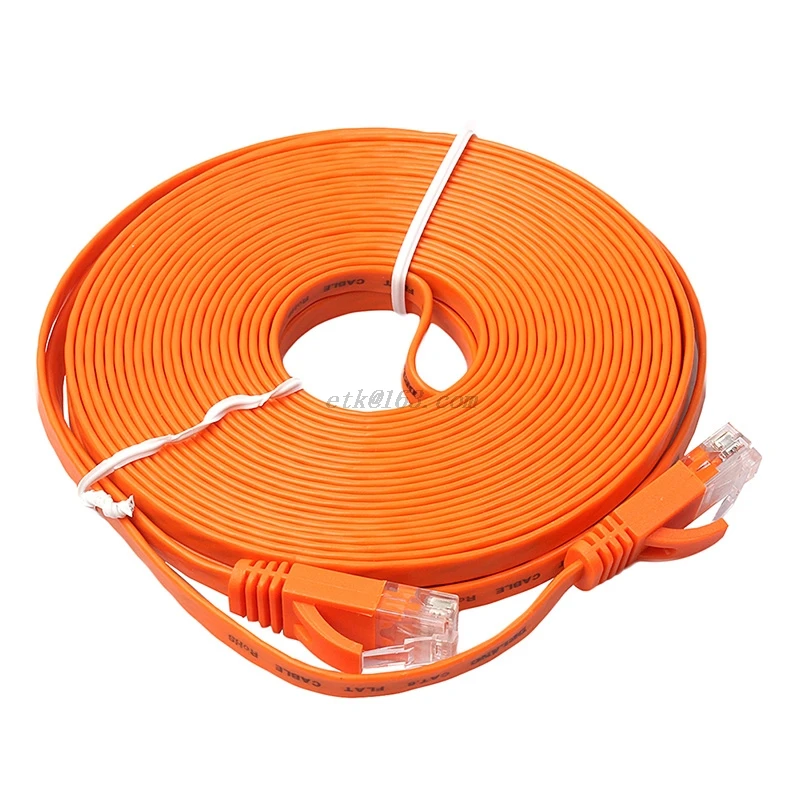 Новинка 15 м белый интернет адаптер Ethernet CAT6 подключение к Интернету