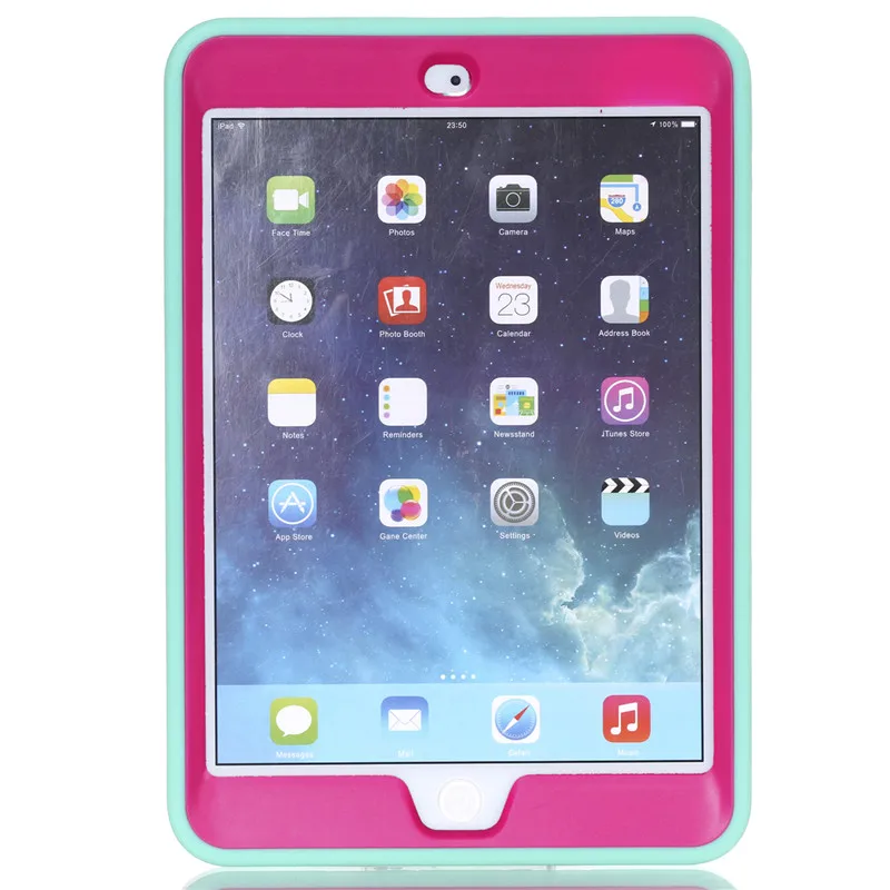 Для Apple iPad Mini 1 2 3 Retina защита для детей противоударный сверхпрочный силиконовый