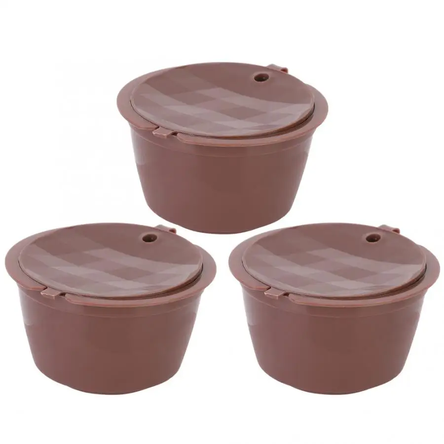 3 шт. кофе фильтр капельница многоразовый капсула чашки многоразового фильтра