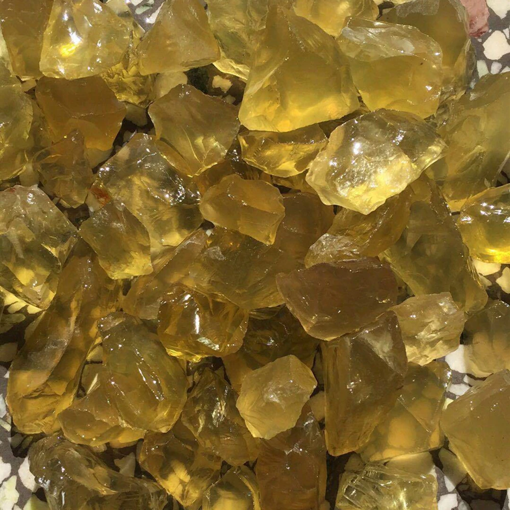 

1.5-5cm Practical Citrine Stone Yellow Quartz Crystal Rough Points Bulk Gemstone Healing Mineral DIY Material