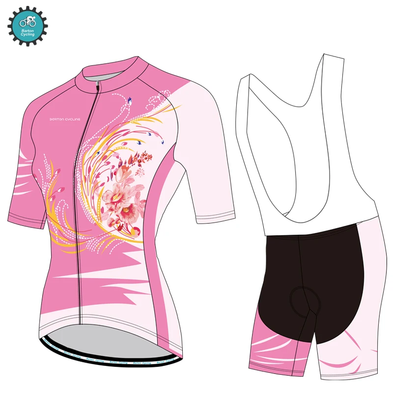 Джерси для велоспорта Barton качественная спортивная рубашка отдыха женщин гонок