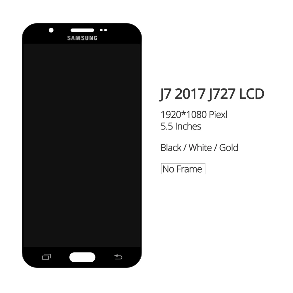 Высокое качество LCDs для Samsung Galaxy J7 J727 SM J727P J727V J727A телефон ЖК дисплей сенсорный