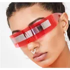 Солнцезащитные очки, цельные, в стиле хип-хоп, для рыбалки и верховой езды