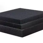 Очищенный фильтр для аквариума, черный Биохимический поролон, губка для аквариума, пруда, фотоматериал, 1 шт.