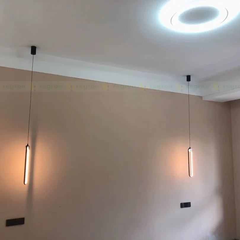 Скандинавская спальня подвеска у кровати Светильники для гостиной настенный