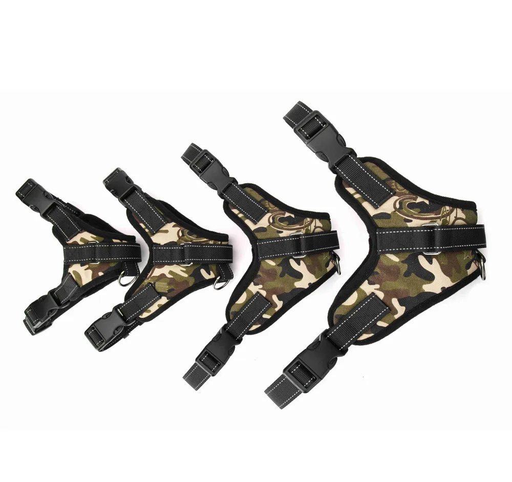 Нейлон Heavy Duty шлейка для собаки домашнего животного ошейник Регулируемые мягкие