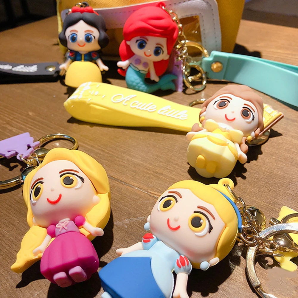 Брелок для ключей Холодное сердце Disney милая мультяшная аниме фигурка модель