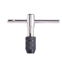 2021 newest t handle ratchet tap wrench with m3 m8 machine screw reversible tap wrench tapping threading tool