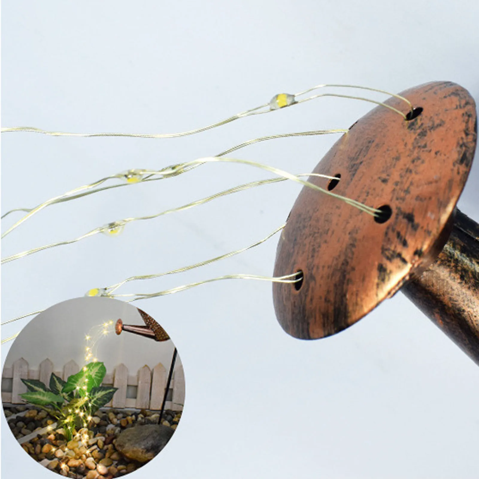 

Landscape Lighting Star Type Shower Sprinkler Watering Can Design Garden Art Light Decoration Outdoor Gardening Led Lawn Lamp