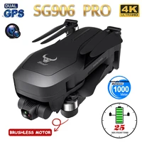 zll sg906pro professional gps drone 5g wifi fpv anti shake self stabilizing gimbal 4k hd camera rc drone foldable quadcopter
