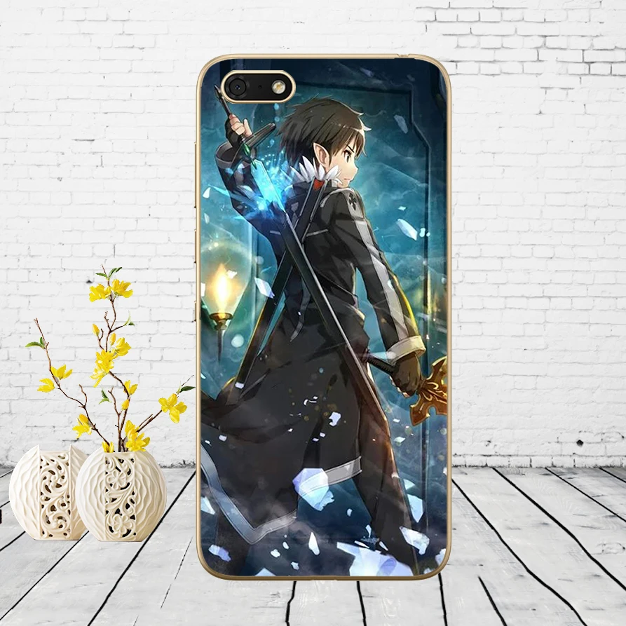 2 Мягкий силиконовый чехол 239DD Sword Art Online SAO Аниме Манга для huawei honor 9 10 Lite 7A 5,45 7a pro 7c 5,7 дюймов 7x 8x чехол - Цвет: 2
