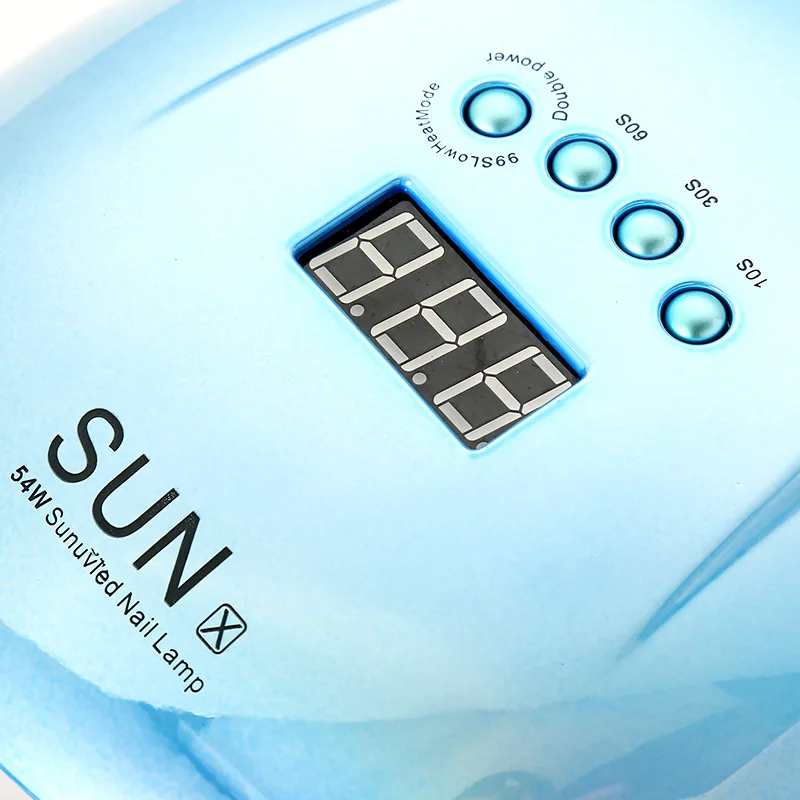 Лампа SUN X маникюрная для сушки гель лака 72 Вт с ЖК дисплеем|Сушилки ногтей| |