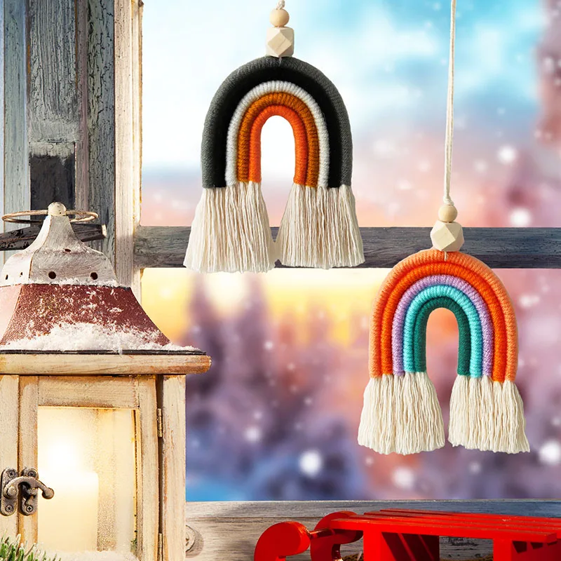 Ins мини Радужный кулон креативное украшение для дома гостиная детская комната