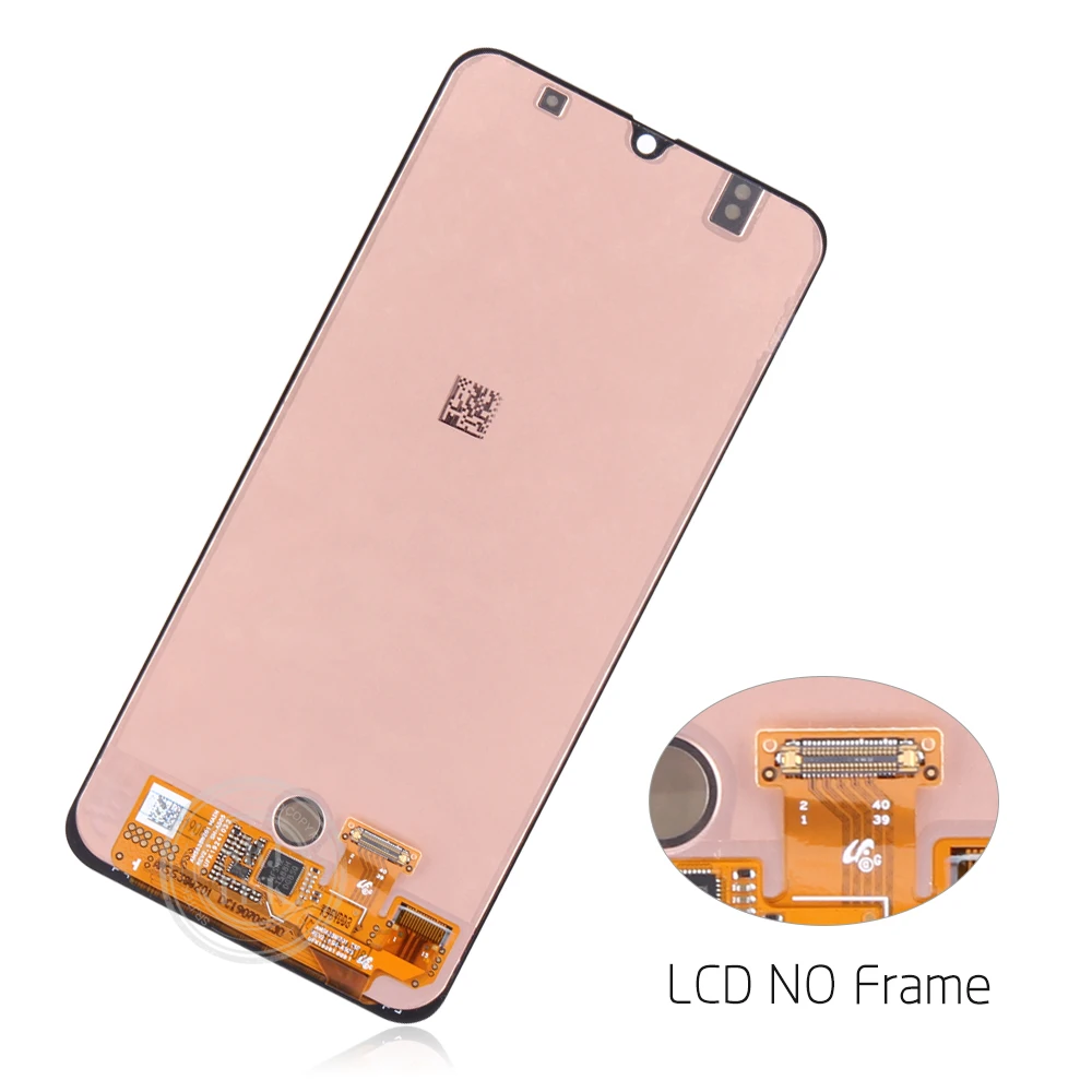 AMOLED экран для samsung Galaxy A50 ЖК сенсорный дигитайзер сенсор стекло в сборе для samsung A50 дисплей A505 рамка A505F A505FD