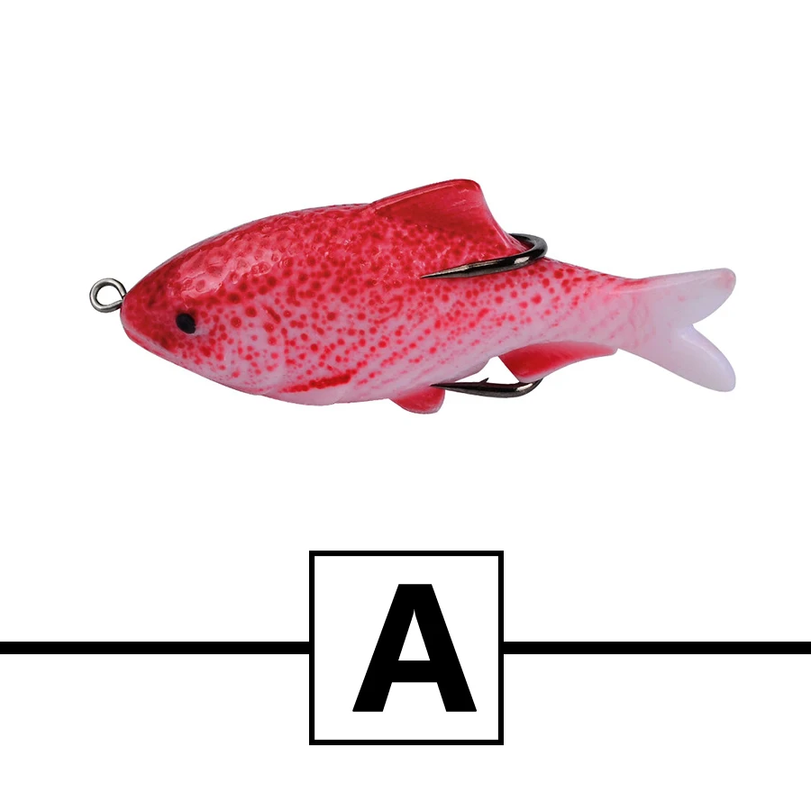 6 шт./лот мягкие рыболовные приманки двойные крючки 9 5 см 18 г верхние морские