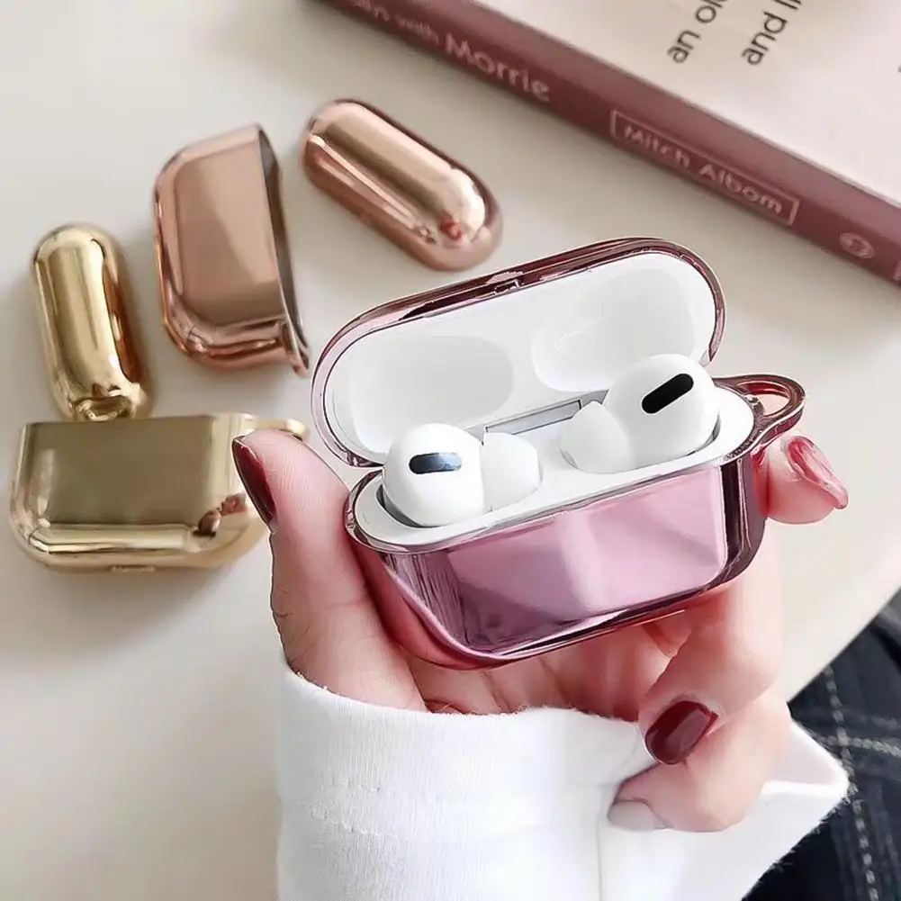 

Чехол для наушников AirPods Pro/1/2, глянцевый, с защитой от падения