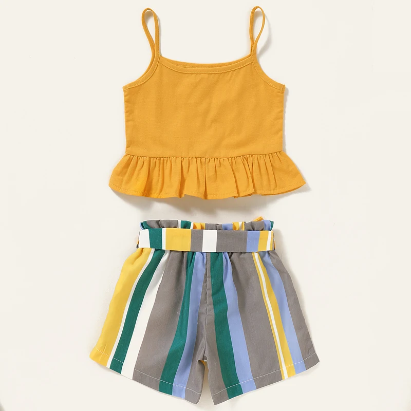 Baby Boys Summer Suit 2020 New Childrens Fashion Pure Cotton Camouflage Short Sleeved T-shirt + Shorts 2Pcs Outfits | Мать и ребенок