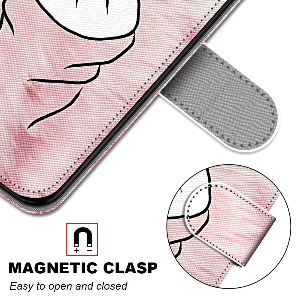 Flip Leather Case For ZTE Blade A3 2020 A5 2019 A6 Lite A7 20 Smart L8 V10 Vita Cover Animal Holder Card Slots Butterfly Flower