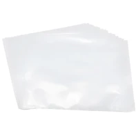 12 inch storage plastic bags durable envelopes sleeves 50pcs dustproof bags