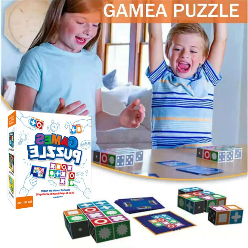 

Newly Madness Pattern Matching Puzzle Game Kit Kids Educational Logical Thinking Match Toys Gift