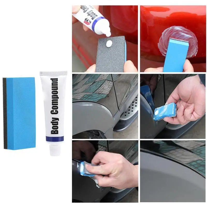 Составная краска для кузова автомобиля 15 г/30 г|Набор материалов шлифовки и